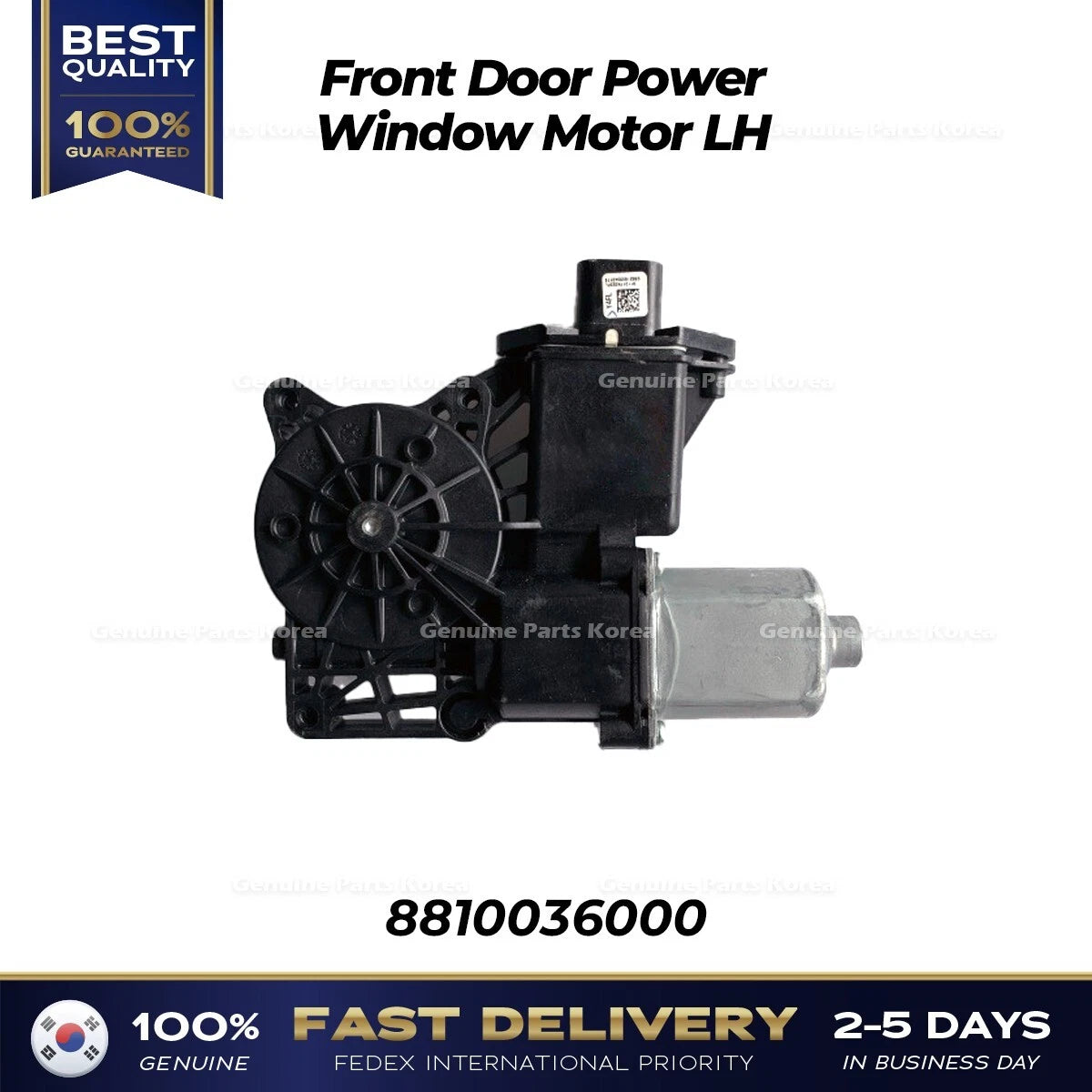 ⭐Genuine⭐ Front Door Power Window Motor LH 8810036000 for Ssangyong