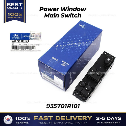 ⭐Genuine⭐ Power Window Main Switch 935701R101 for Hyundai Accent