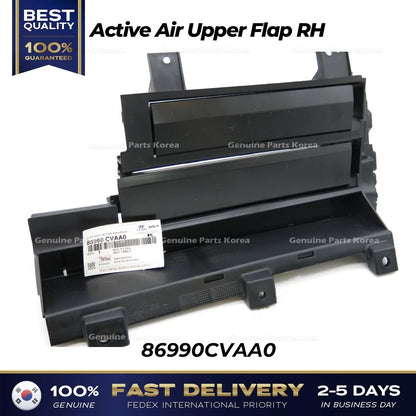 Genuine Active Air Upper Flap RH 86990CVAA0 for Kia EV6