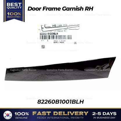 Genuine Door Frame Garnish RH 82260B1001BLH for Hyundai Genesis
