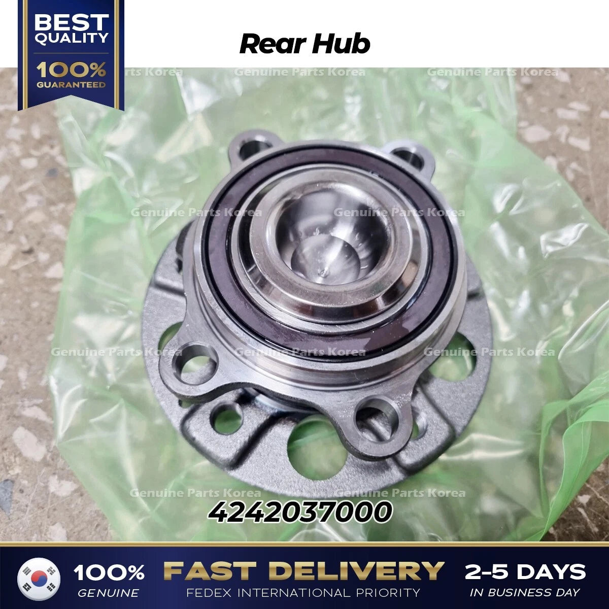 ⭐Genuine⭐ Rear Hub 4242037000 for Ssangyong Tivoli Korando