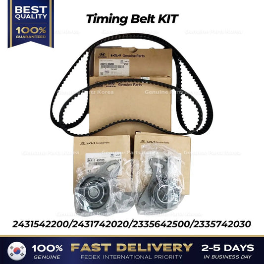 ⭐Genuine⭐ Timing Belt KIT 2431542200 for Hyundai H1 H100 Terracan Galloper