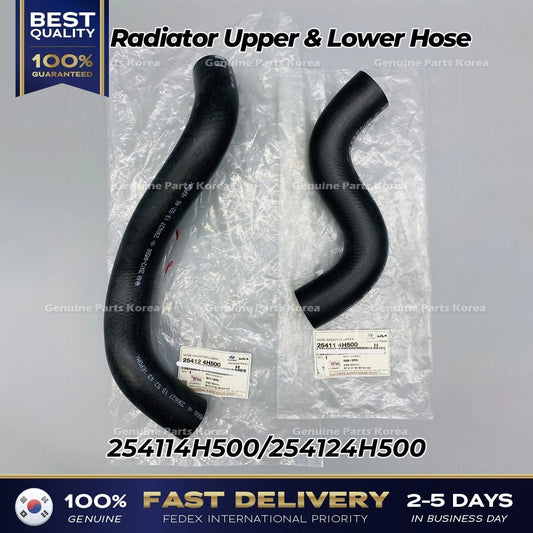 ⭐Genuine⭐ Radiator Upper & Lower Hose 254114H500 254124H500 for Hyundai H1
