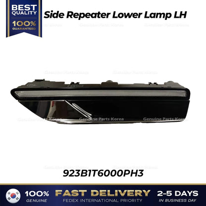 Genuine Side Repeater Lower Lamp LH 923B1T6000PH3 for Hyundai Genesis GV80