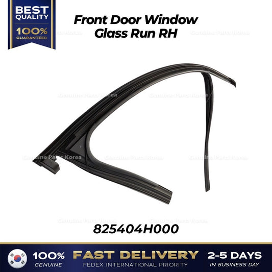⭐Genuine⭐ Front Door Window Glass Run RH 825404H000 for Hyundai H1