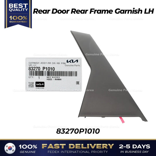 ⭐Genuine⭐ Rear Door Rear Frame Garnish LH 83270P1010 for Kia Sportage