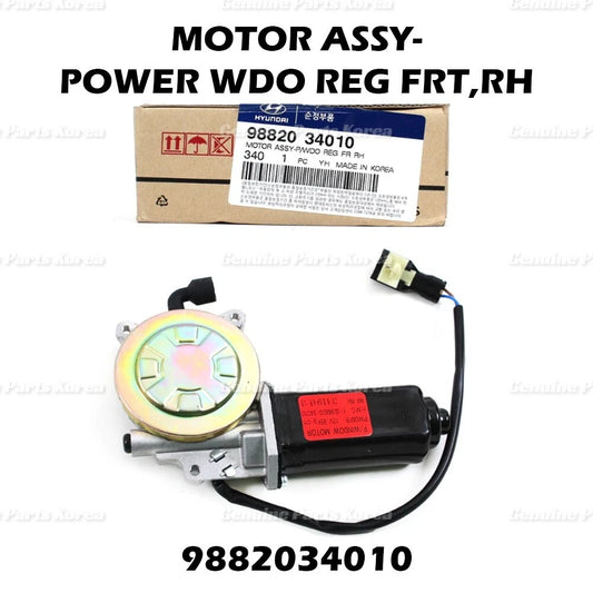 ⭐Genuine⭐ Power Window Motor Front RH 9882034010 for Sonata 94-96 Accent 95-96