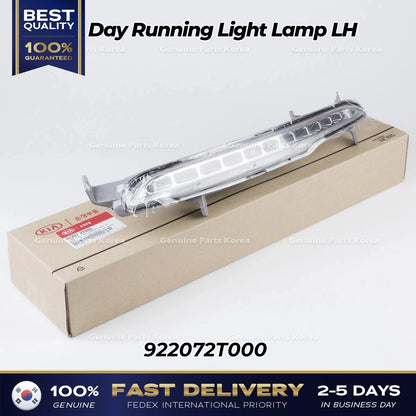 Genuine Day Running Light Lamp LH 922072T000 for Kia Optima