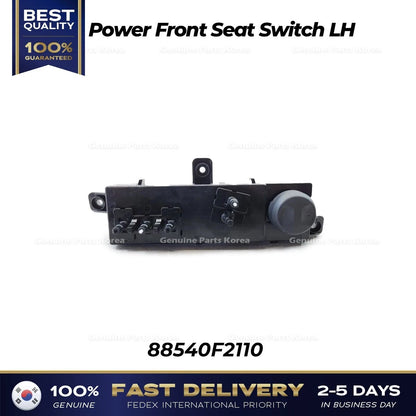 Genuine Power Front Seat Switch LH 88540F2110 for Hyundai Elantra Kia Niro