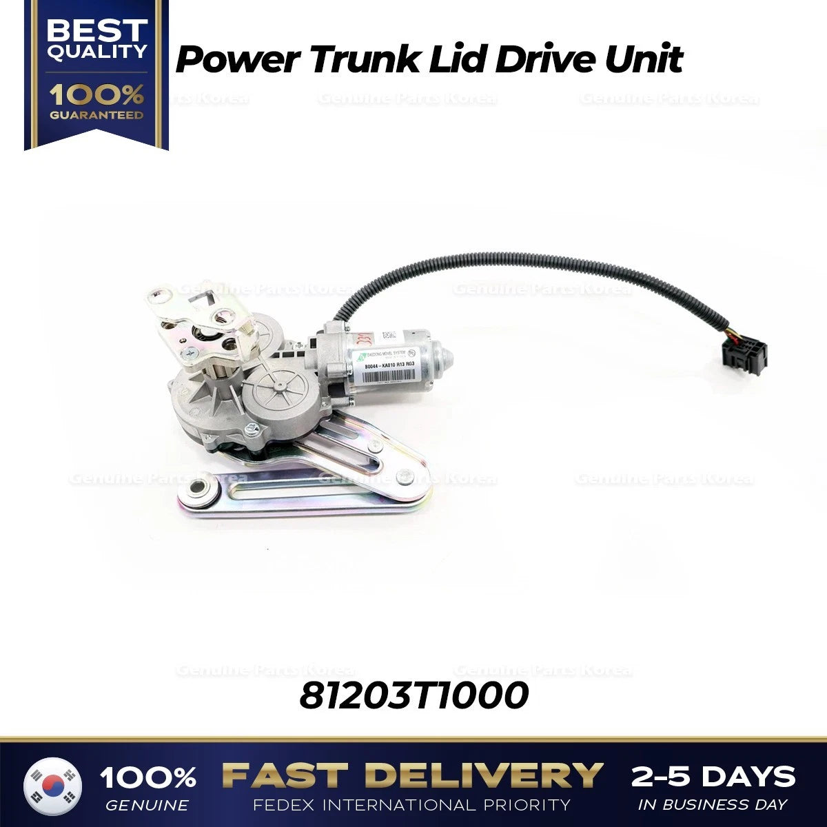 ⭐Genuine⭐ Power Trunk Lid Drive Unit 81203T1000 for Hyundai Genesis G80