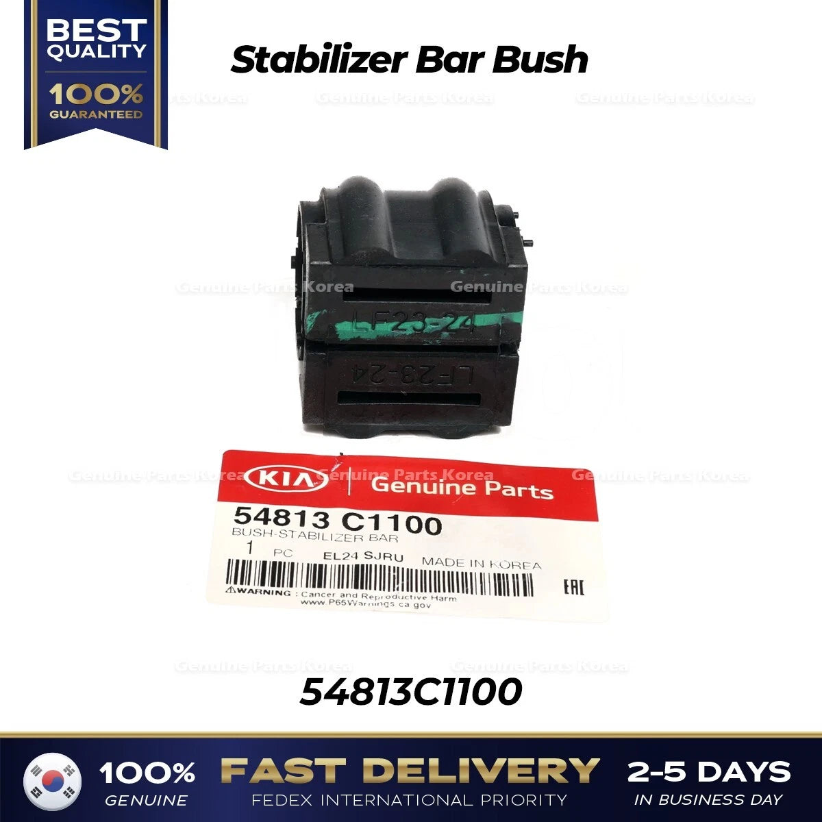 ⭐Genuine⭐ Stabilizer Bar Bush 54813C1100 for Hyundai Sonata Kia Optima