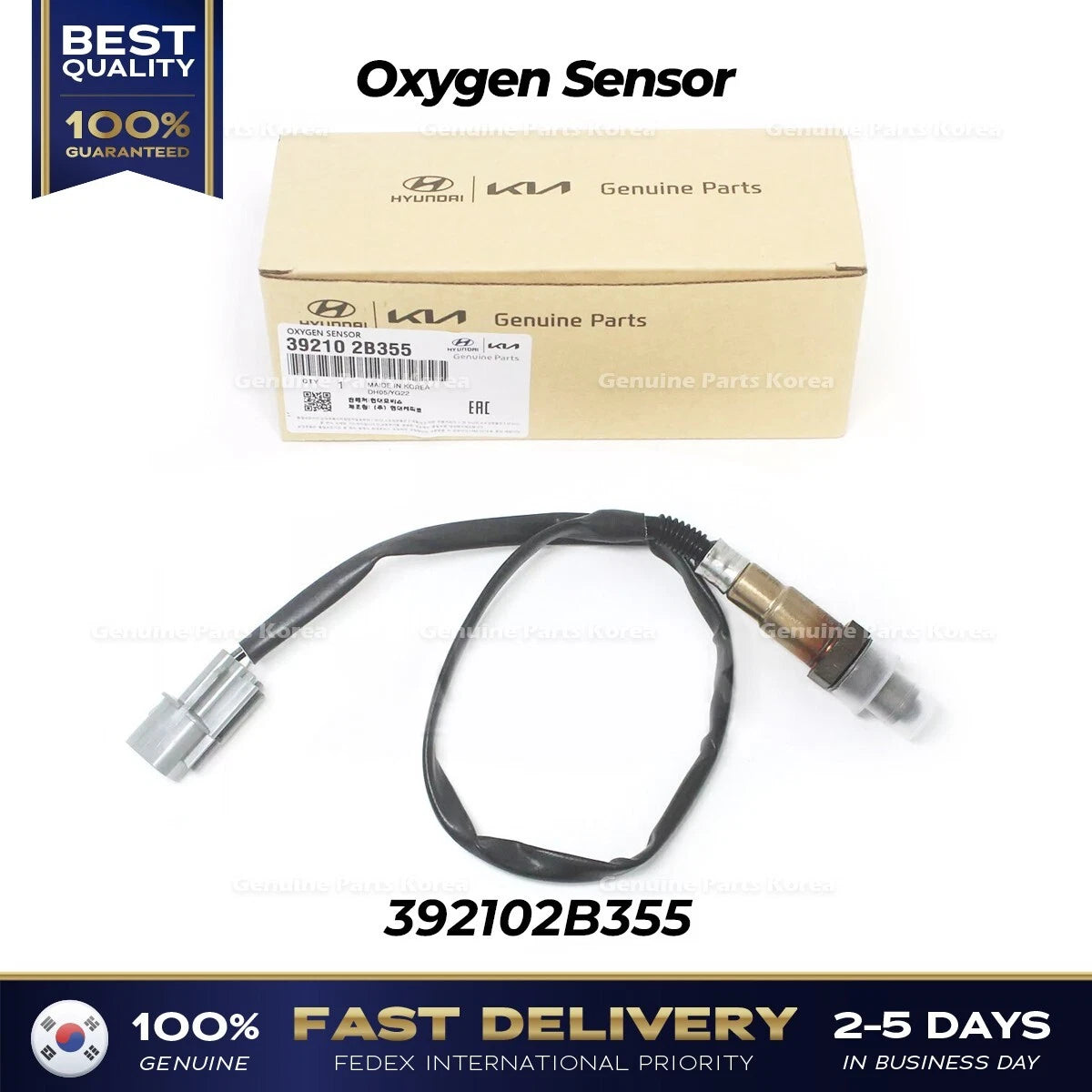 ⭐Genuine⭐ Oxygen Sensor 392102B355 for Hyundai Accent Kia Rio