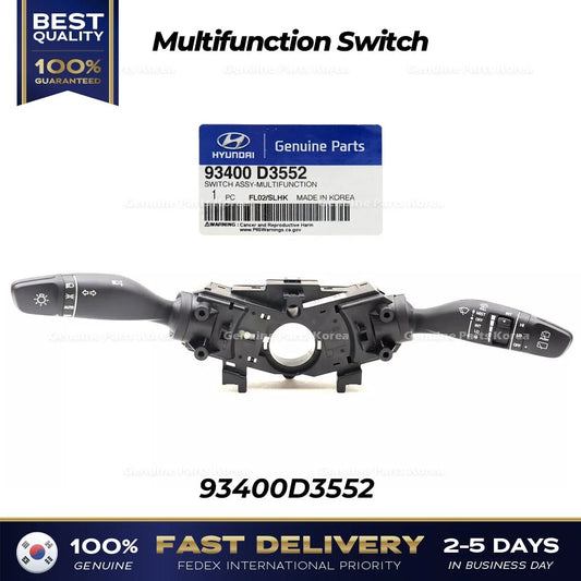 ⭐Genuine⭐ Multifunction Switch 93400D3552 for Hyundai Tucson