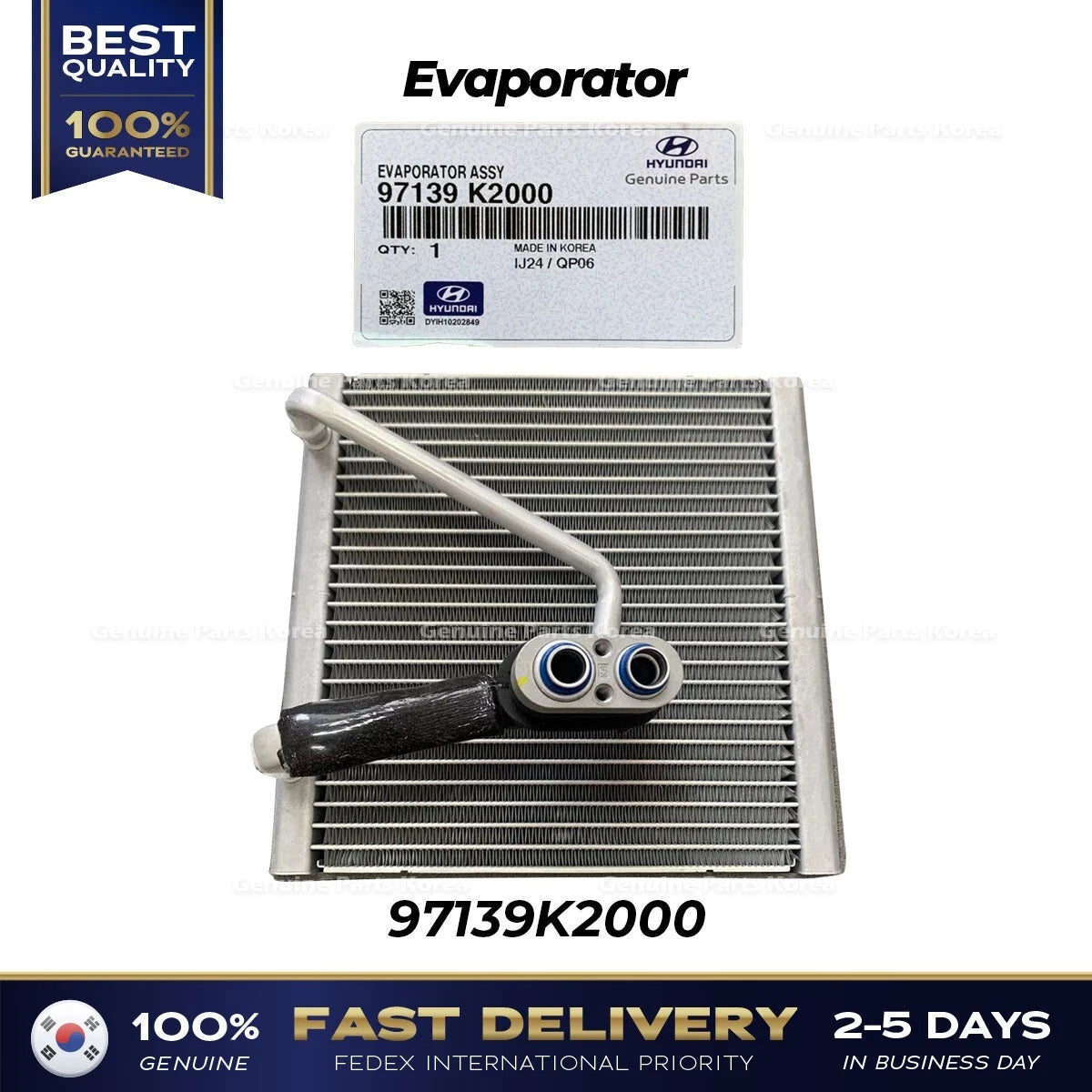 ⭐Genuine⭐ Evaporator 97139K2000 for Hyundai Venue