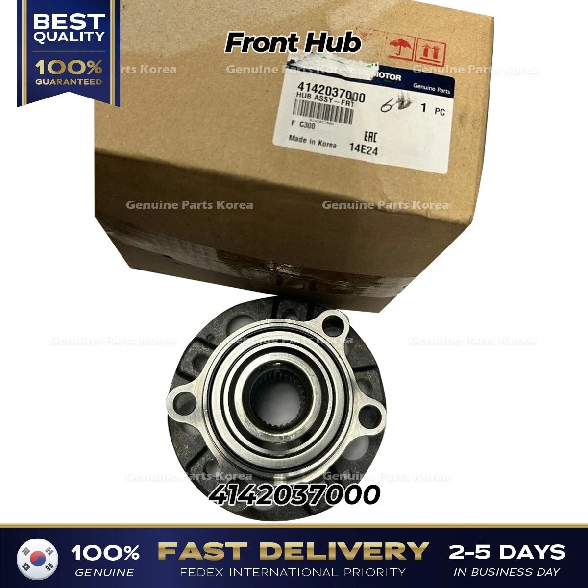 ⭐Genuine⭐ Front Hub 4142037000 for Ssangyong Tivoli Torres