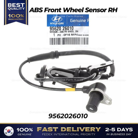 ⭐Genuine⭐ ABS Front Wheel Sensor RH 9562026010 for Hyundai Santa Fe