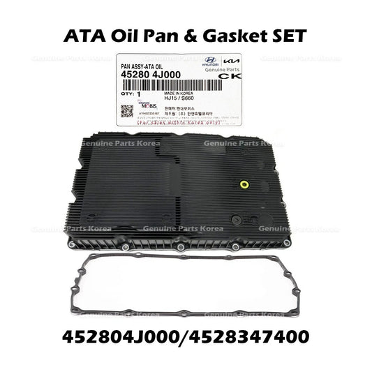 ⭐Genuine⭐ ATA Oil Pan & Gasket SET 452804J000 for Hyundai Genesis G70 G80 G90