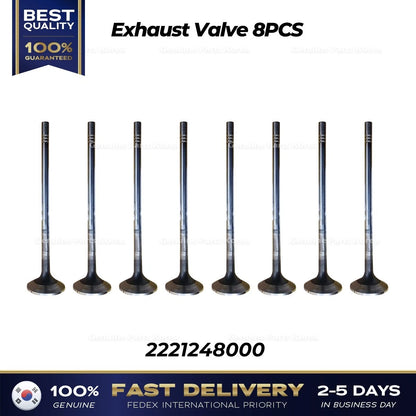 Genuine Exhaust Valve 8PCS 2221248000 for Hyundai E-County