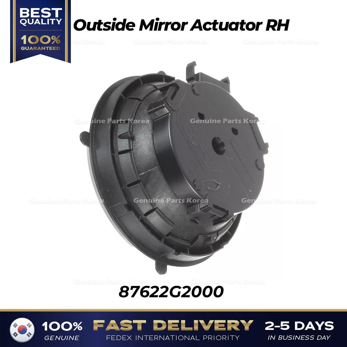 ⭐Genuine⭐ Outside Mirror Actuator RH 87622G2000 for Hyundai Ioniq Kia Niro