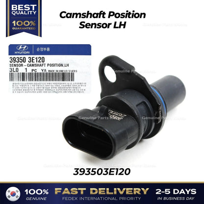 Genuine Camshaft Position Sensor LH 393503E120 for Hyundai Kia