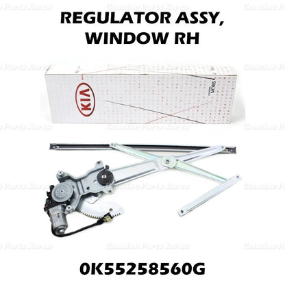 Genuine Window Regulator Assy RH 0K55258560G for Kia Sedona 2002-2005