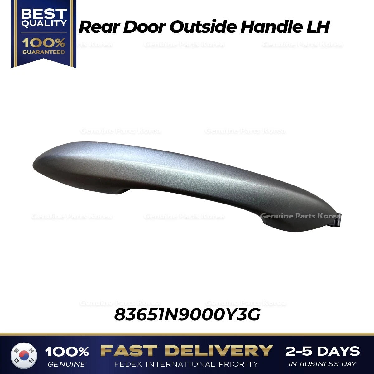 ⭐Genuine⭐ Rear Door Outside Handle LH 83651N9000Y3G for Hyundai Tucson