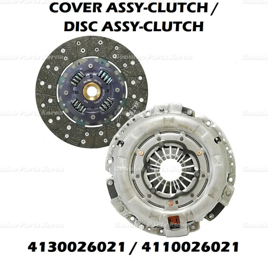 ⭐OEM⭐ Clutch Kit Disc & Cover Plate 4130026021 & 4110026021 2P for Hyundai Kia