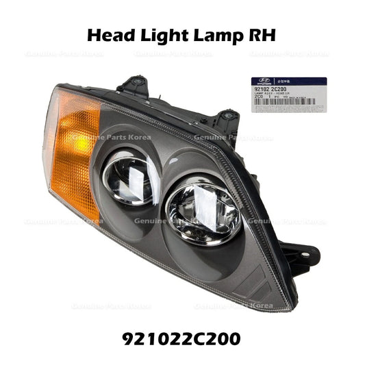 Genuine Head Light Lamp RH 921022C200 for Hyundai Tiburon