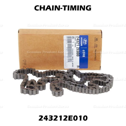 Genuine Timing Chain 243212E010 for Elantra Kona Veloster Forte Soul Seltos