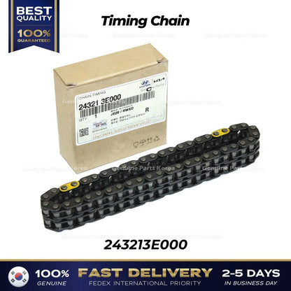 Genuine Timing Chain 243213E000 for Hyundai Santa Fe Kia Optima