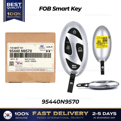 Genuine FOB Smart Key 95440N9570 for Hyundai Tucson
