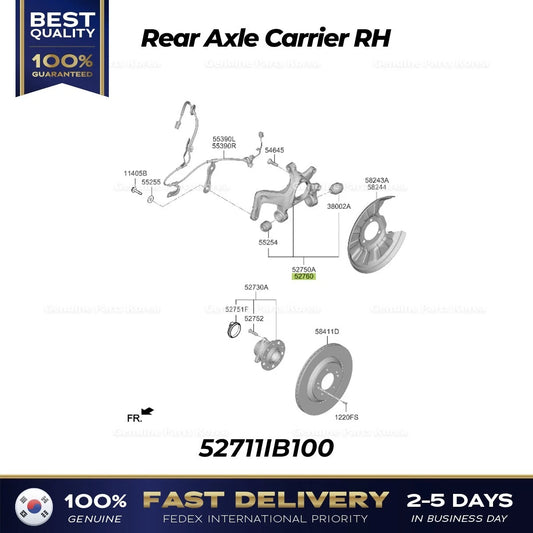 ⭐Genuine⭐ Rear Axle Carrier RH 52711IB100 for Hyundai Elantra N