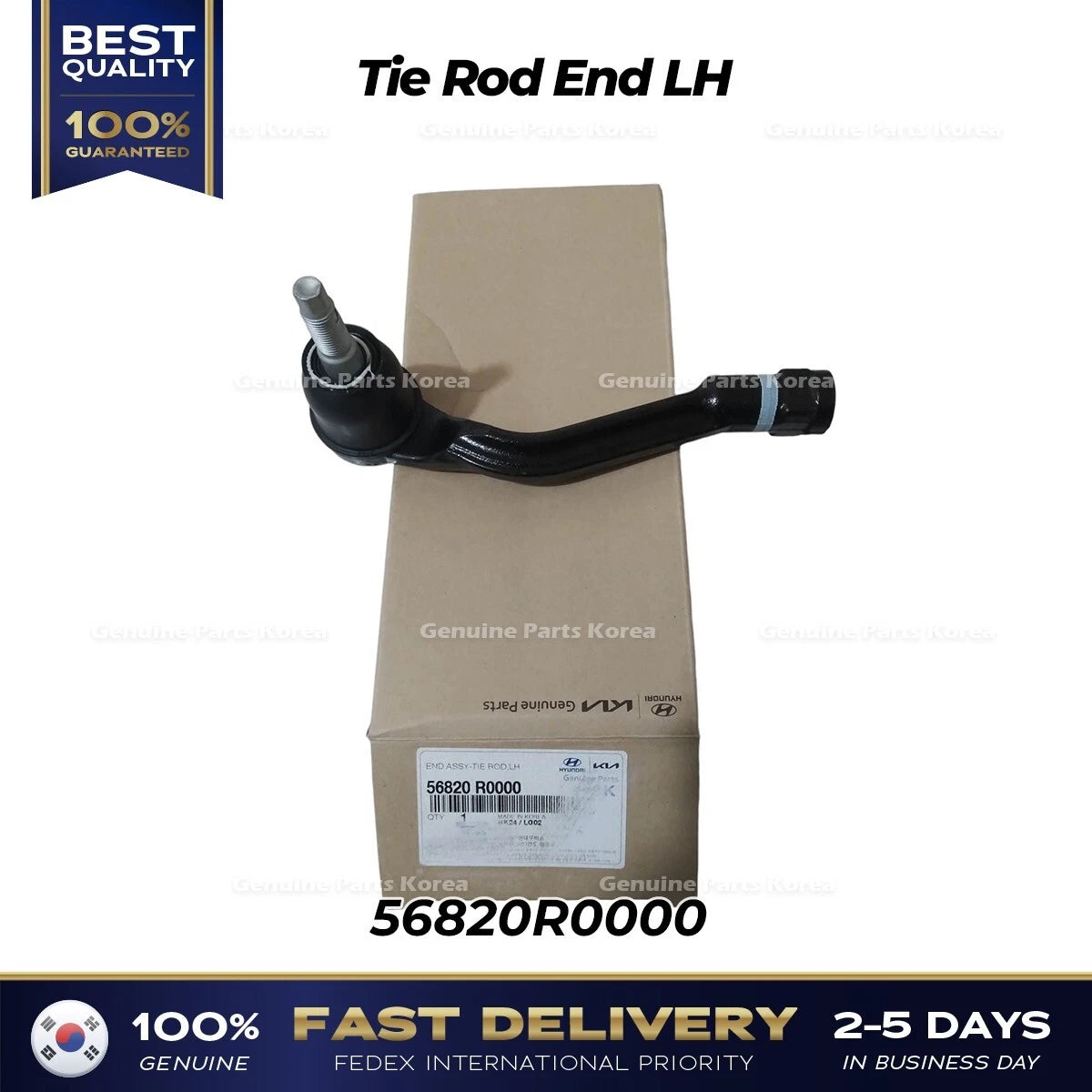 ⭐Genuine⭐ Tie Rod End LH 56820R0000 for Kia Carnival