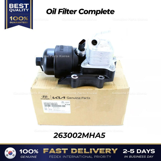⭐Genuine⭐ Oil Filter Complete 263002MHA5 for Hyundai Tucson Kia Sorento