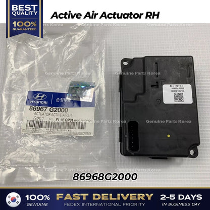 Genuine Active Air Actuator RH 86968G2000 for Hyundai Ioniq