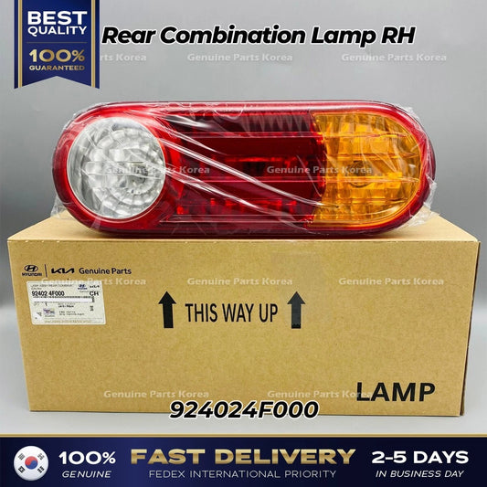 ⭐Genuine⭐ Rear Combination Lamp RH 924024F000 for Hyundai H100 Porter II