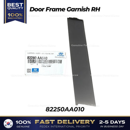 Genuine Door Frame Garnish RH 82260AA010 for Hyundai Elantra