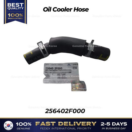 ⭐Genuine⭐ Oil Cooler Hose 256402F000 for Hyundai Santa Fe Kia Sportage