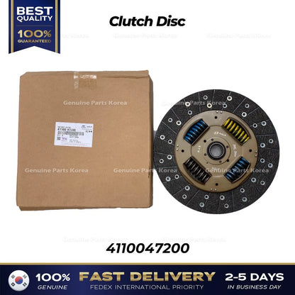 Genuine Clutch Disc 4110047200 for Hyundai H100 Kia Bongo III