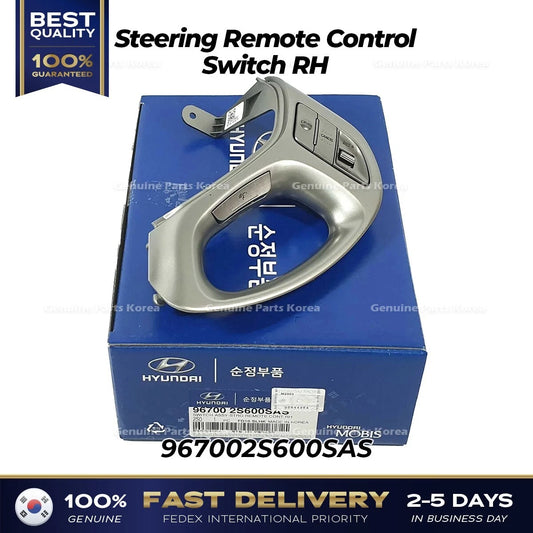 ⭐Genuine⭐ Steering Remote Control Switch RH 967002S600SAS for Hyundai Tucson