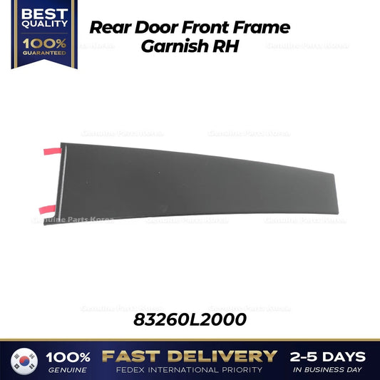 ⭐Genuine⭐ Rear Door Front Frame Garnish RH 83260L2000 for Kia K5