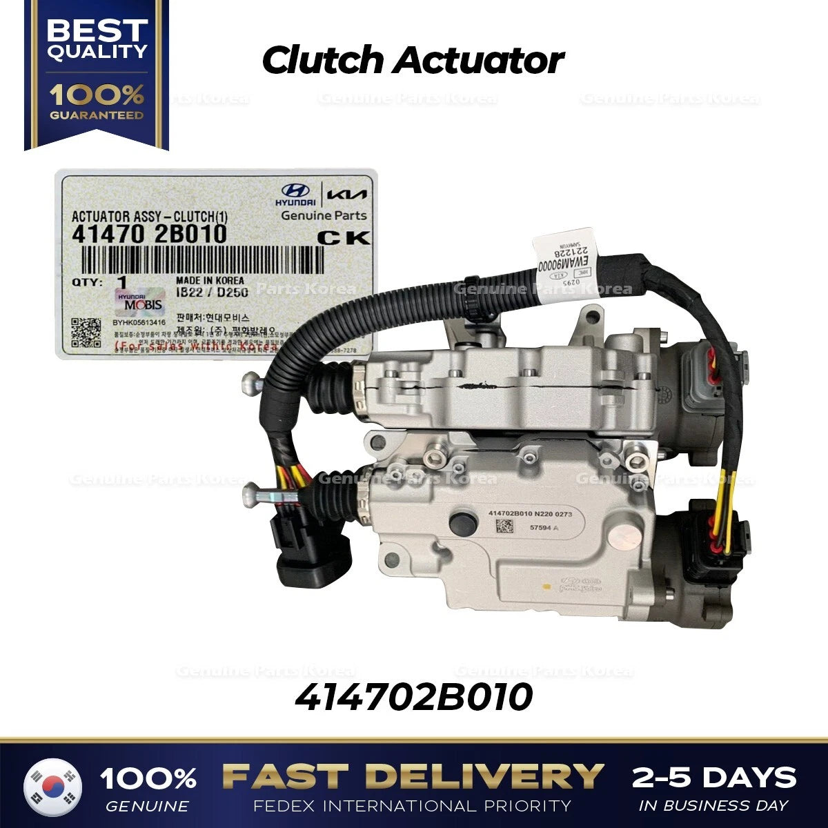 ⭐Genuine⭐ Clutch Actuator 414702B010 for Hyundai Elantra Ioniq Kia Niro