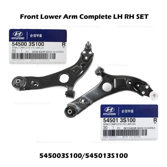 ⭐Genuine⭐ Front Lower Arm Complete LH RH SET for Hyundai Azera Kia Optima