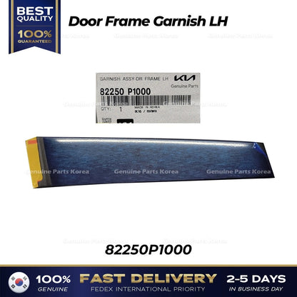 Genuine Door Frame Garnish LH 82250P1000 for Kia Sportage