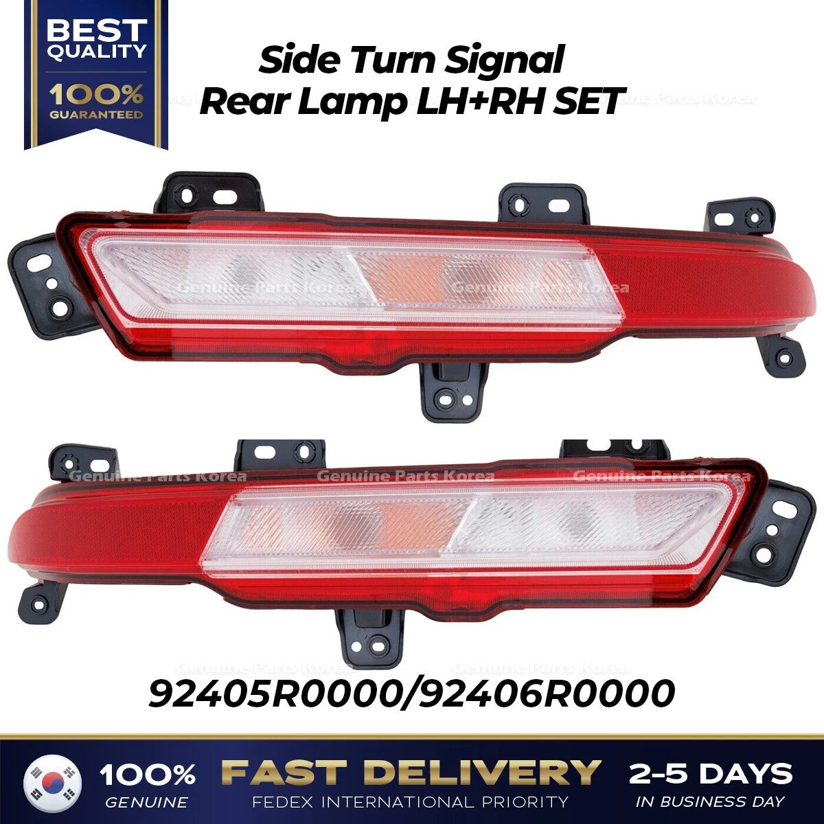 ⭐Genuine⭐ Side Turn Signal Rear Lamp LH RH SET for Kia Carnival