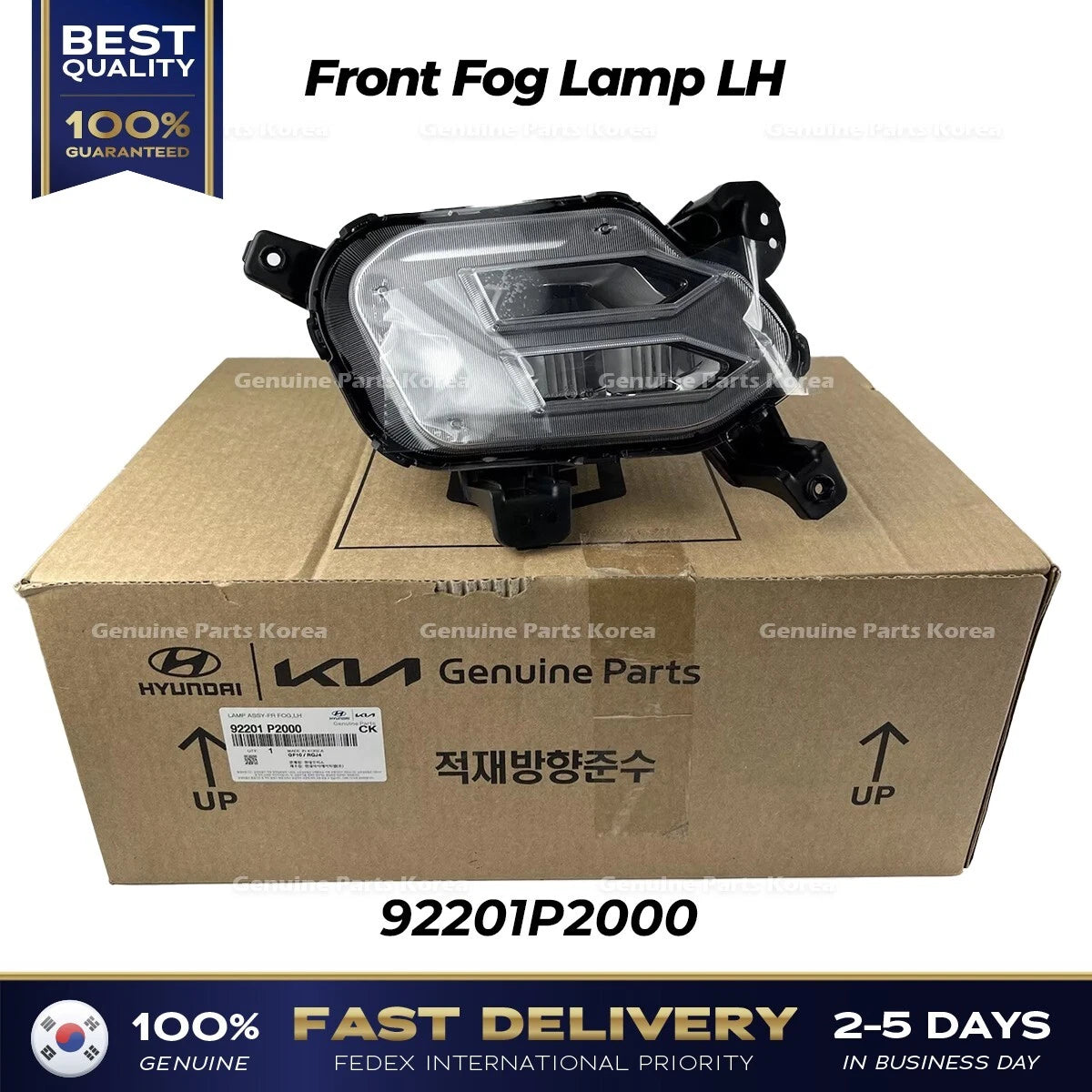 ⭐Genuine⭐ Front Fog Lamp LH 92201P2000 for Kia Sorento