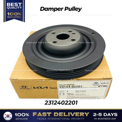 Genuine Damper Pulley 2312402201 for Hyundai Getz i10 Kia Picanto