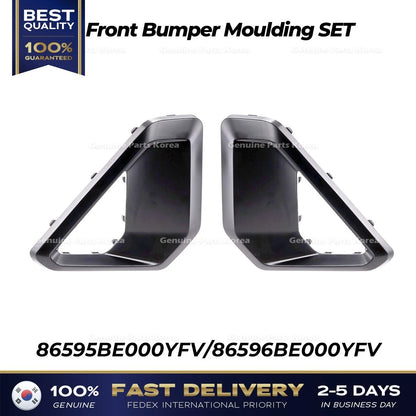 Genuine Front Bumper Moulding SET 86595BE000YFV 86596BE000YFV for Hyundai Kona