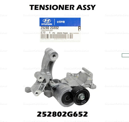 Genuine Belt Tensioner Assy 252802G652 for Hyundai Sonata Kia Optima 11-15