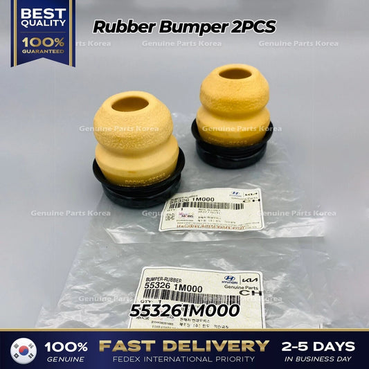 ⭐Genuine⭐ Rubber Bumper 2PCS 553261M000 for Hyundai Accnet Kia Forte